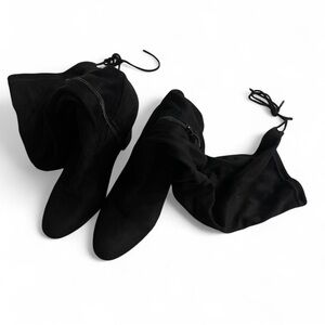 Madden Girl Black Over the Knee Boots